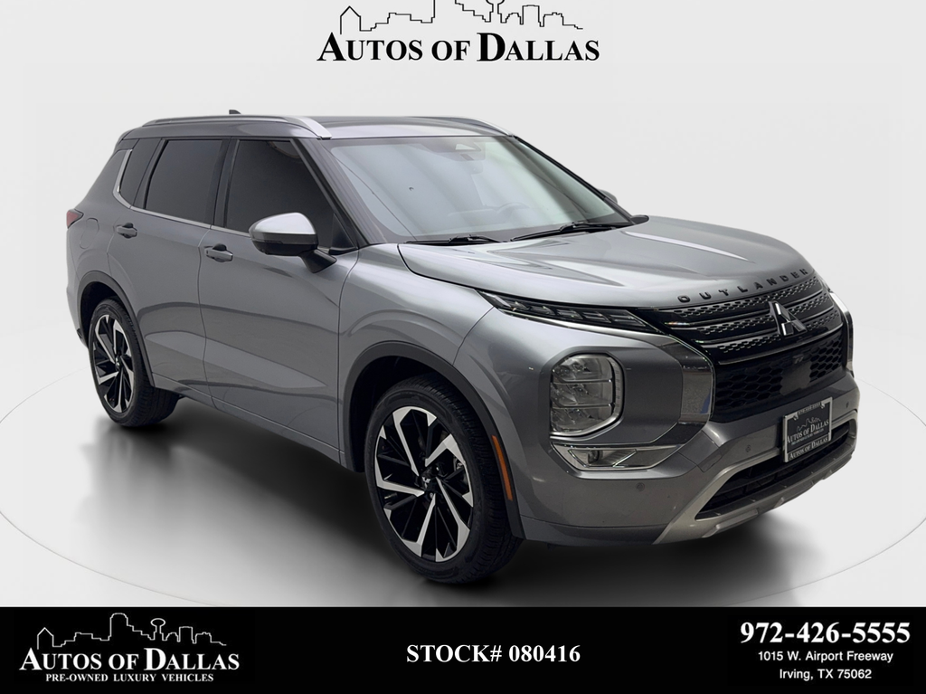 Gray 2022 Mitsubishi Outlander SUV / Crossover Front-Wheel Drive Continuously Variable Transmission