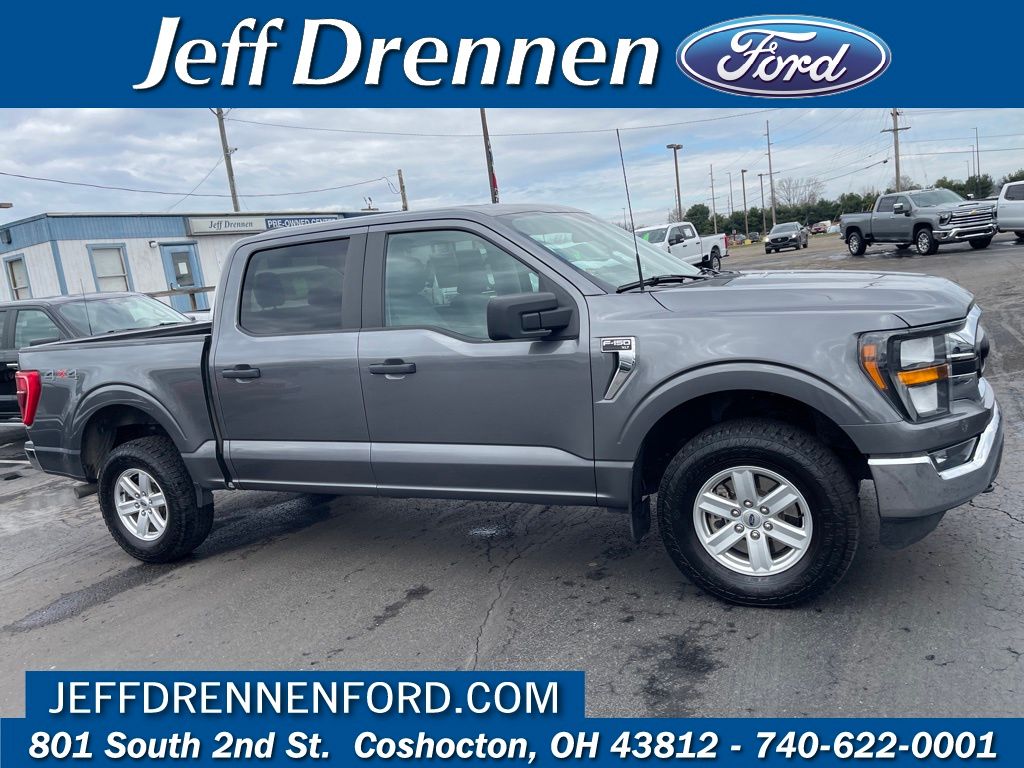 Carbonized Gray Metallic 2023 Ford F-150 Pickup Truck Four-Wheel Drive Automatic