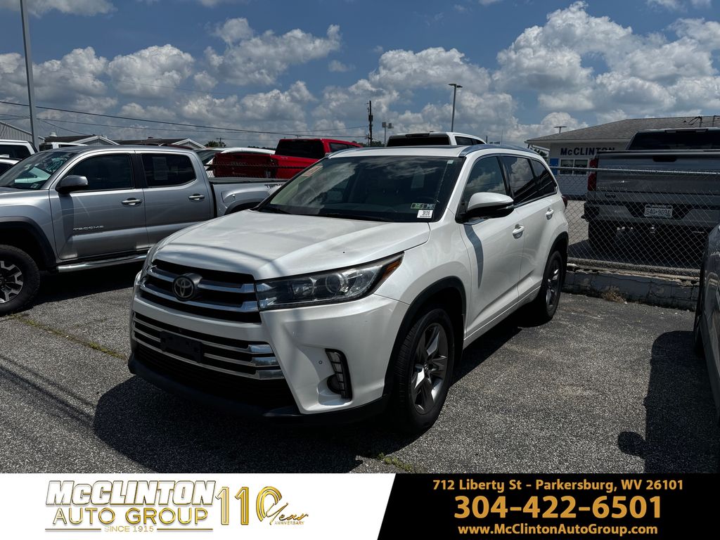 White (Blizzard Pearl) 2017 Toyota Highlander SUV / Crossover All-Wheel Drive 8-Speed Automatic