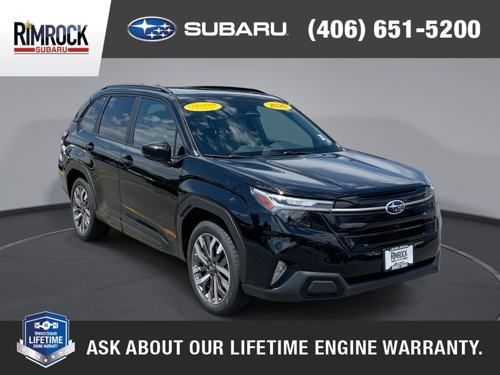 Crystal Black Silica 2026 Subaru Forester SUV / Crossover All-Wheel Drive Continuously Variable Transmission