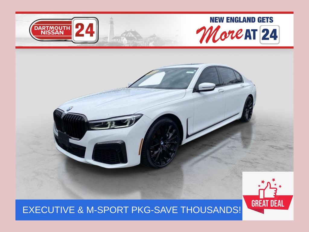 Alpine White 2022 BMW 7 Series Sedan All-Wheel Drive 8-Speed Automatic