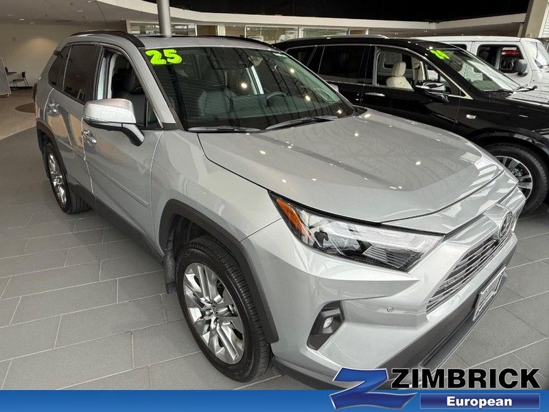 Silver Sky Metallic 2025 Toyota RAV4 SUV / Crossover All-Wheel Drive 8-Speed Automatic