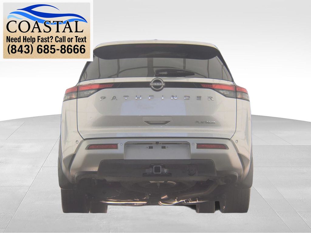 2025 Nissan Pathfinder Platinum Silver at Lugoff Nissan
