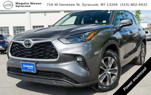 2022 Toyota Highlander XLE Gray at Auto Express Mitsubishi