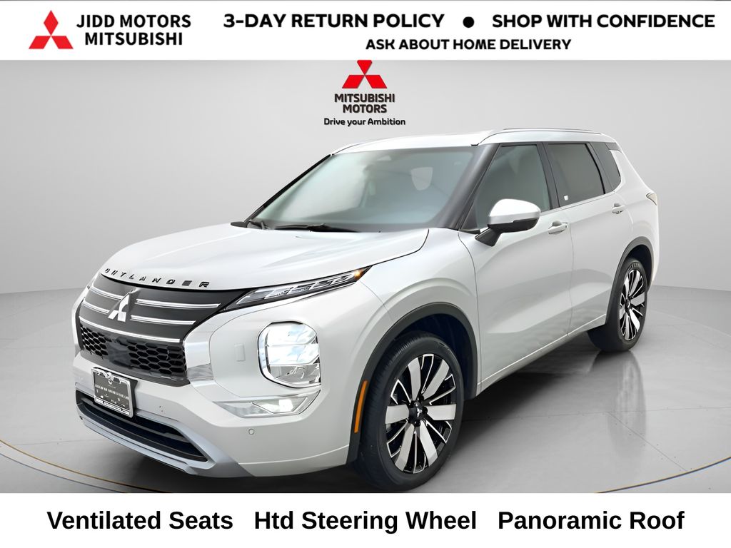 Silver Alloy 2026 Mitsubishi Outlander SUV / Crossover Front-Wheel Drive Continuously Variable Transmission