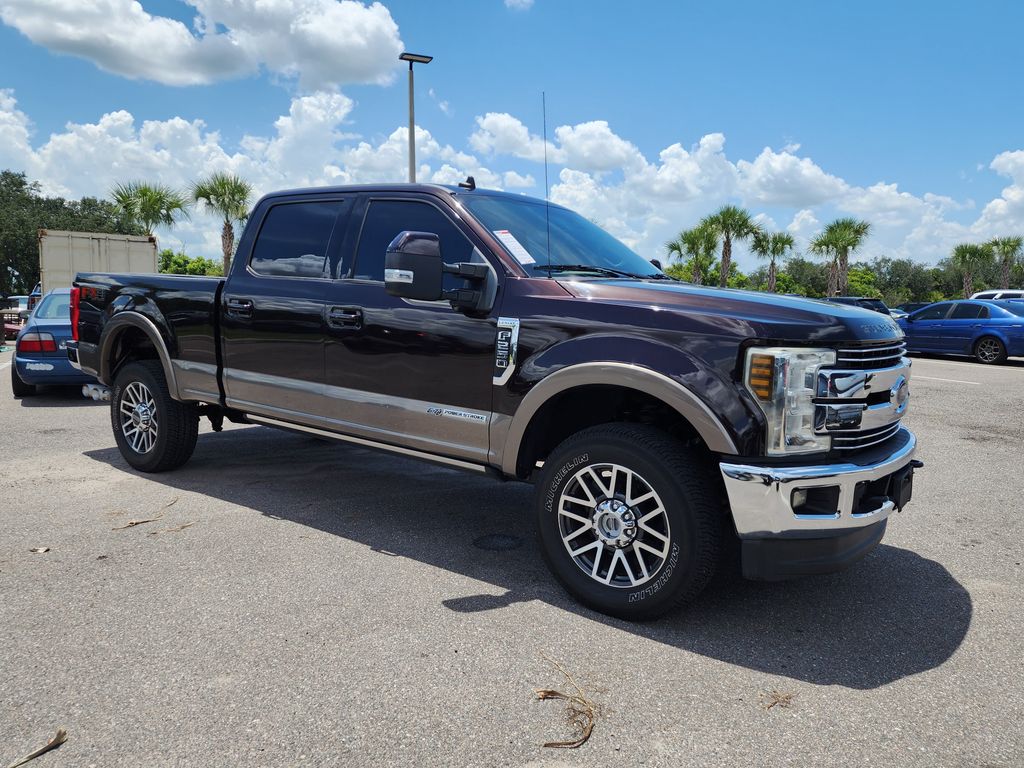 Magma Red Metallic 2019 Ford F-250 Super Duty Pickup Truck Four-Wheel Drive 6-Speed Automatic