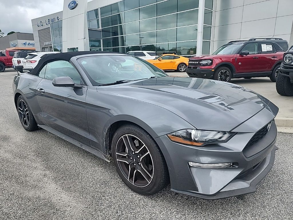 Carbonized Gray Metallic 2022 Ford Mustang Convertible Rear-Wheel Drive Automatic
