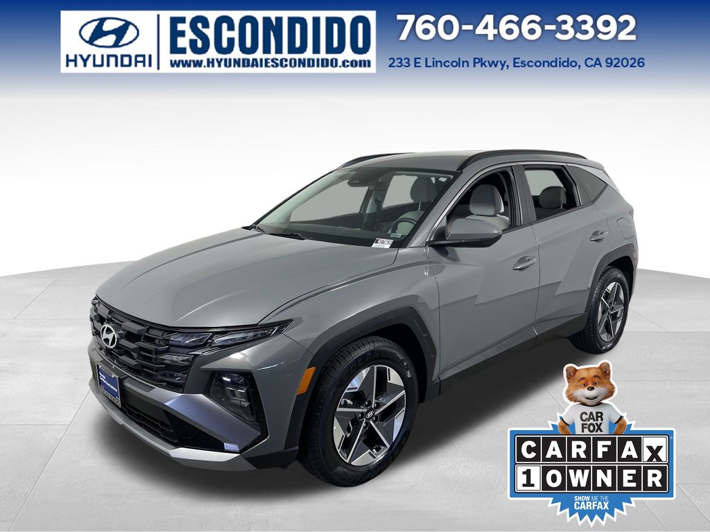 Hampton Gray 2025 Hyundai Tucson SUV / Crossover Front-Wheel Drive 8-Speed Automatic