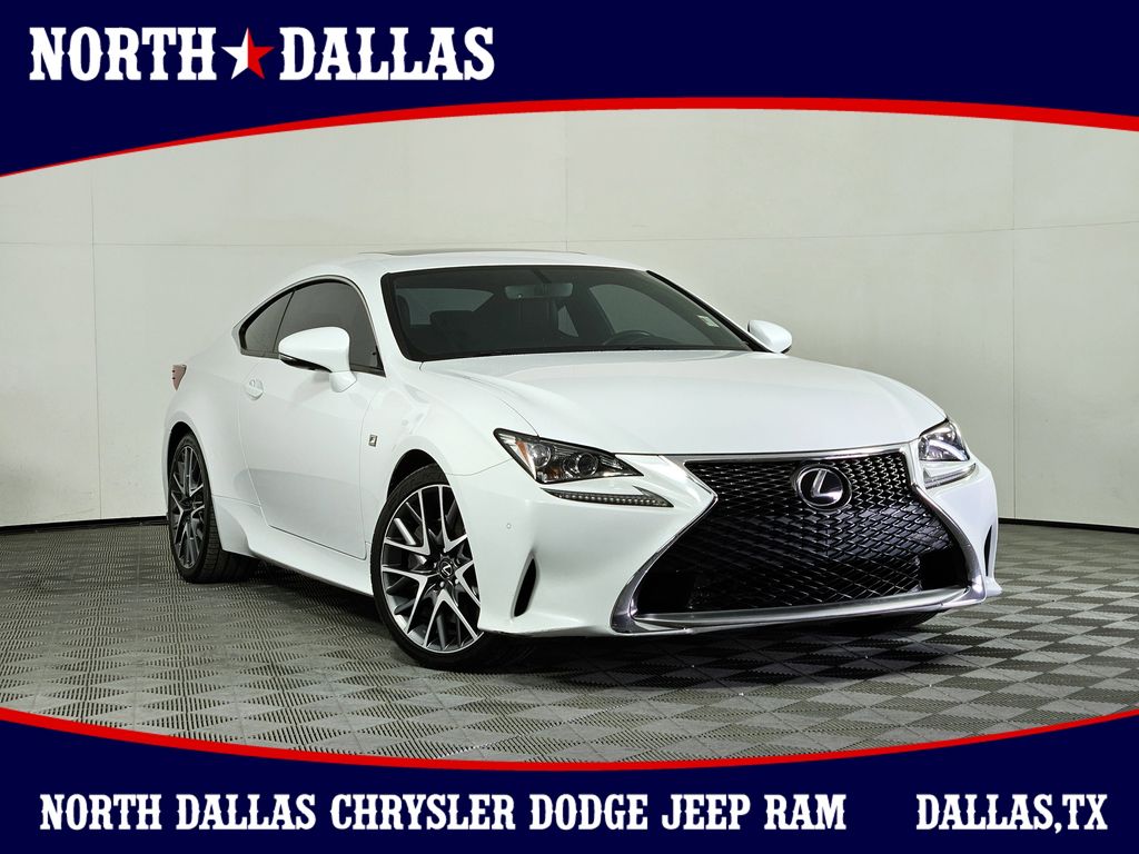 Ultra White 2017 Lexus RC Coupe Rear-Wheel Drive 8-Speed Dual Clutch