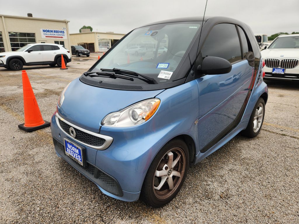 Blue 2014 smart fortwo pure Hatchback Rear-Wheel Drive 5-Speed Automatic