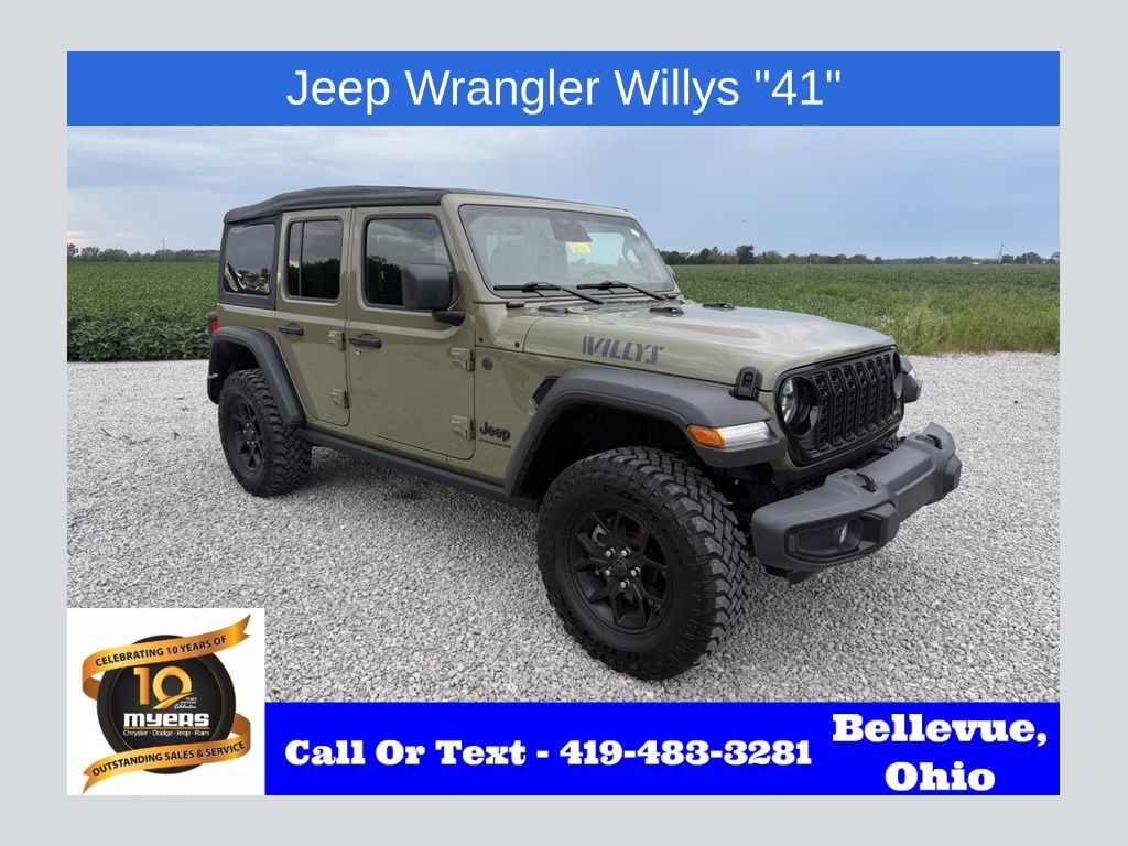 41 2025 Jeep Wrangler SUV / Crossover Four-Wheel Drive 8-Speed Automatic