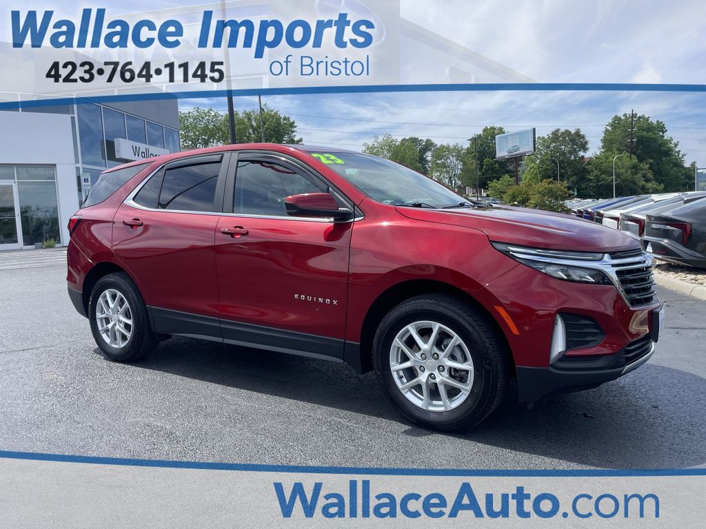 Radiant Red Tintcoat 2023 Chevrolet Equinox SUV / Crossover Four-Wheel Drive 6-Speed Automatic Overdrive