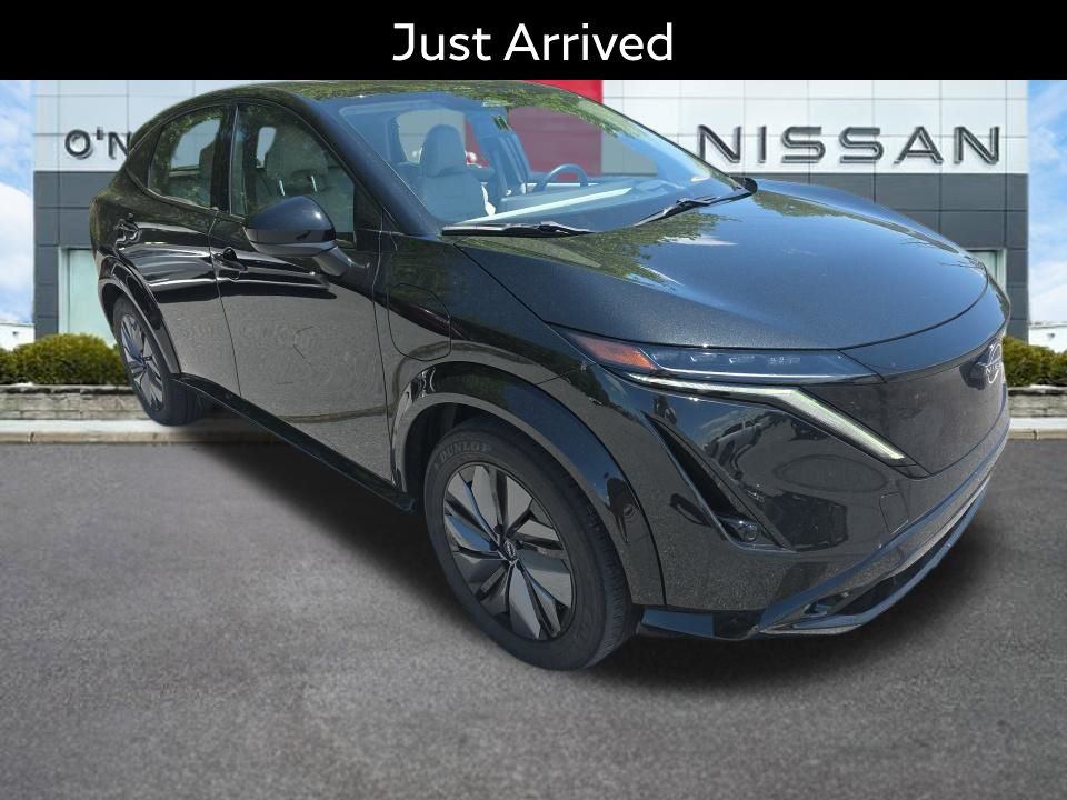 Black Diamond Pearl 2024 Nissan Ariya Evolve+ e-4ORCE SUV / Crossover All-Wheel Drive Continuously Variable Transmission