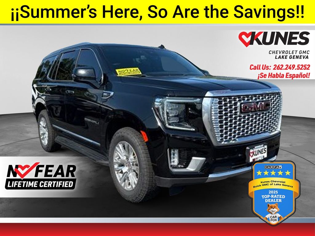 Onyx Black 2024 GMC Yukon SUV / Crossover Four-Wheel Drive