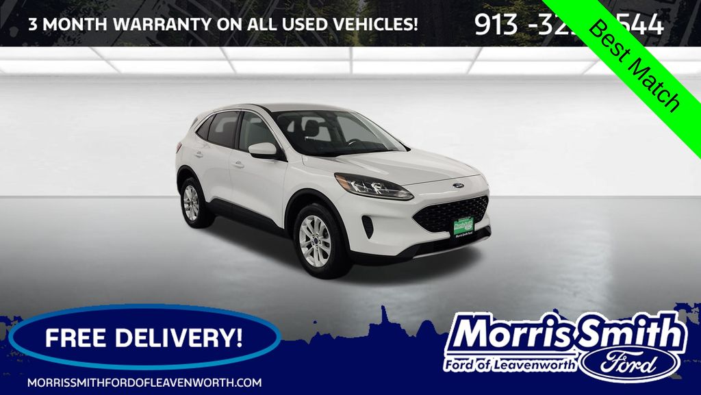Oxford White 2020 Ford Escape SUV / Crossover All-Wheel Drive 8-Speed Automatic