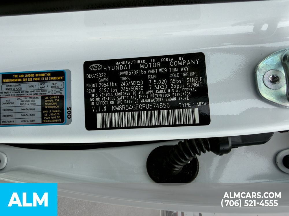 Used 2023 White Hyundai Limited image 32