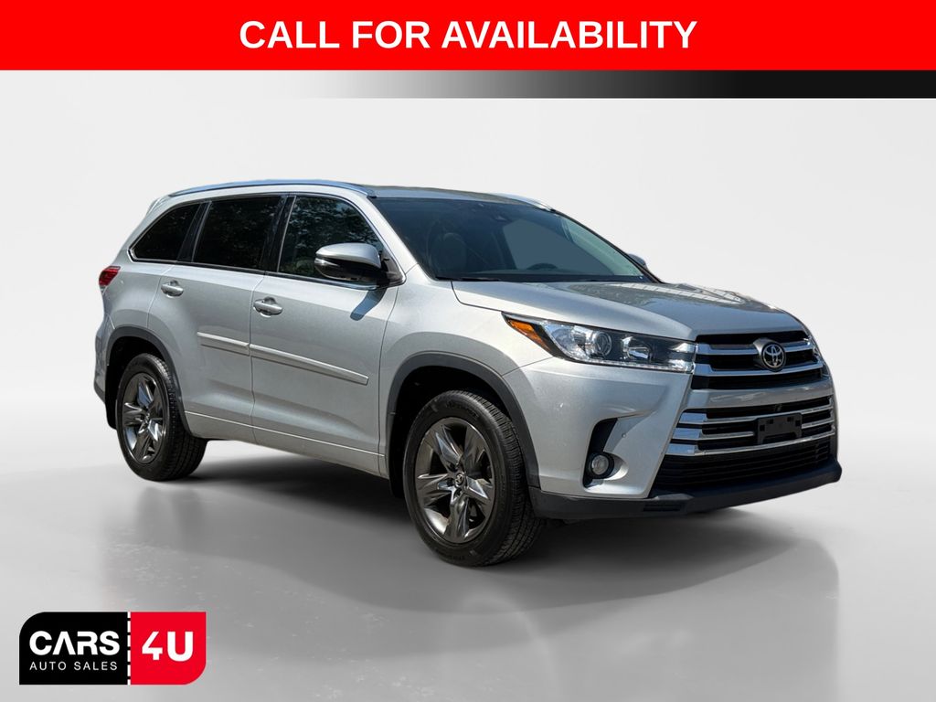 Celestial Silver Metallic 2017 Toyota Highlander SUV / Crossover All-Wheel Drive 8-Speed Automatic