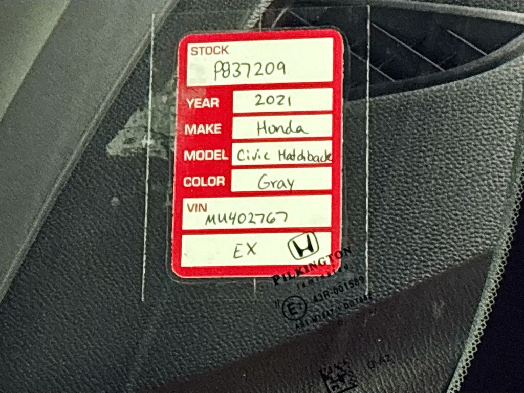 2021 Honda Civic EX