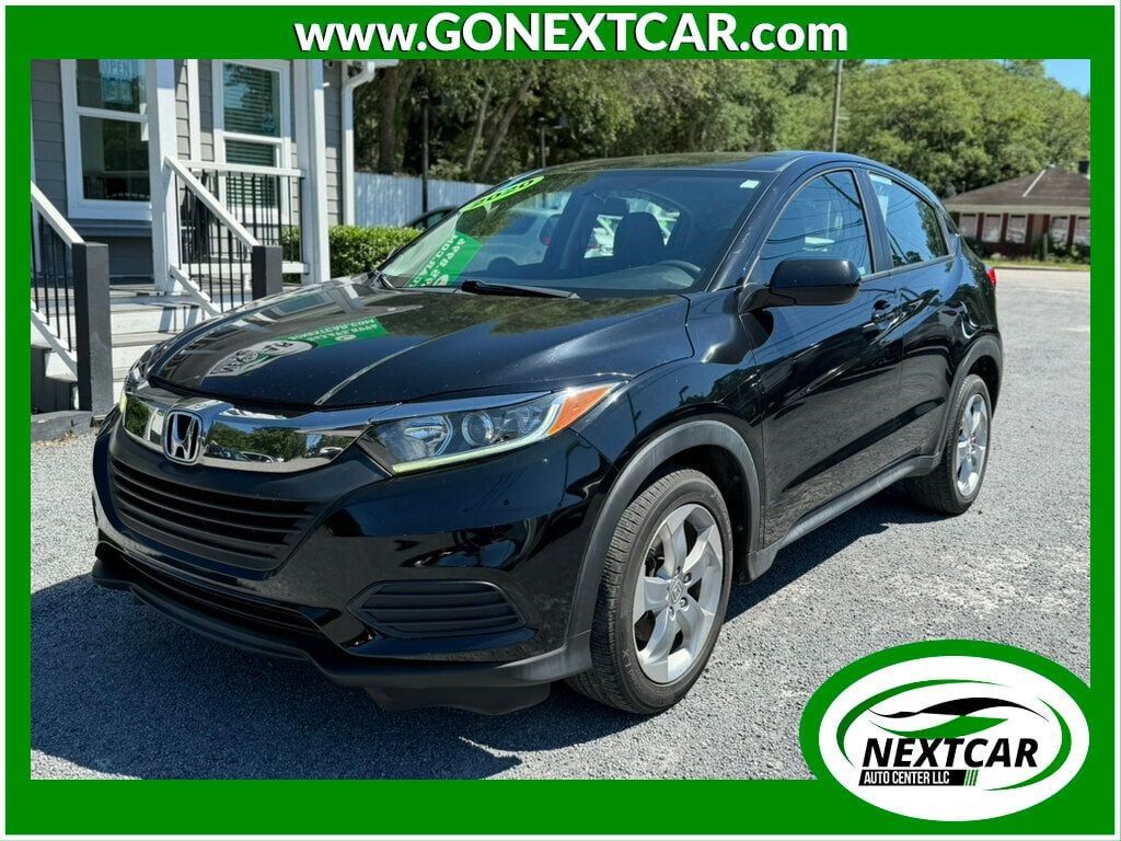 Black 2020 Honda HR-V SUV / Crossover Front-Wheel Drive Continuously Variable Transmission