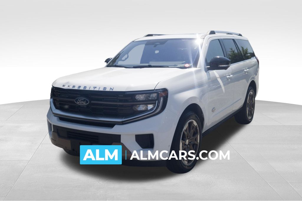 Oxford White 2025 Ford Expedition King Ranch 4WD SUV / Crossover Four-Wheel Drive Automatic