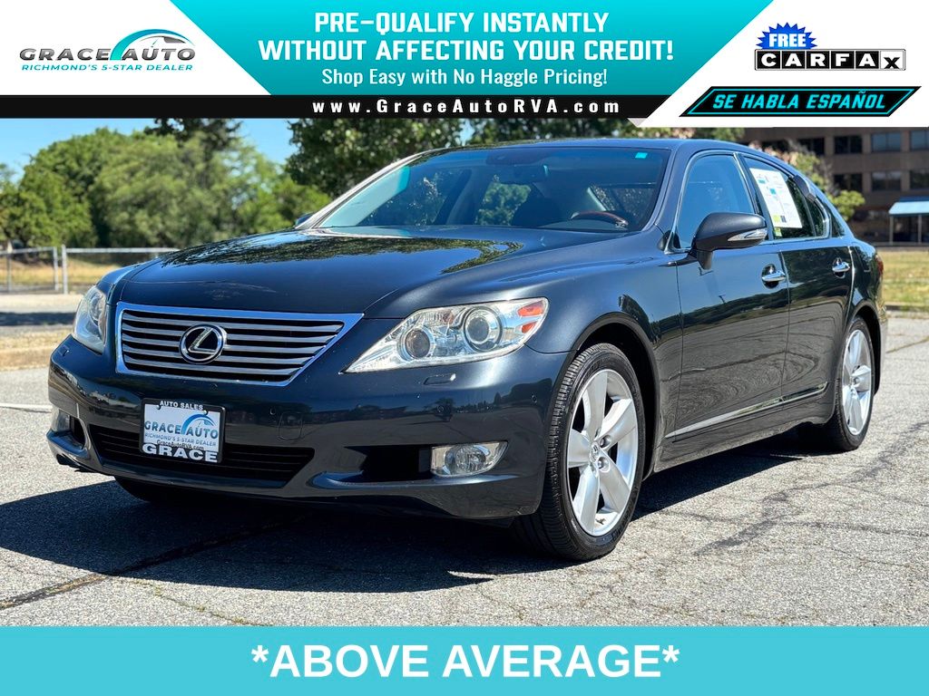 Black Opal Mica 2010 Lexus LS 460 RWD Sedan Rear-Wheel Drive 8-Speed Automatic