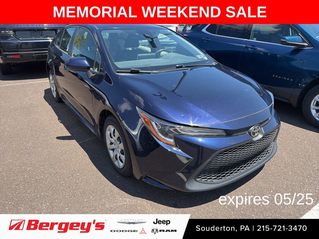 Blueprint 2021 Toyota Corolla LE FWD Sedan Front-Wheel Drive Continuously Variable Transmission