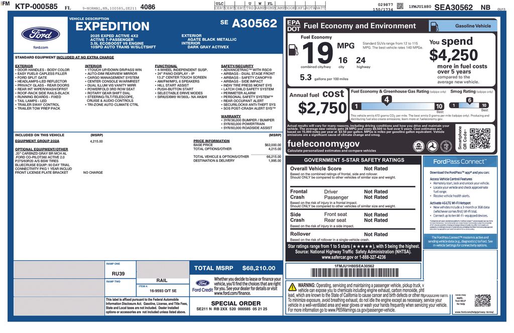 Certified Used 2025 Black Ford Active image 5