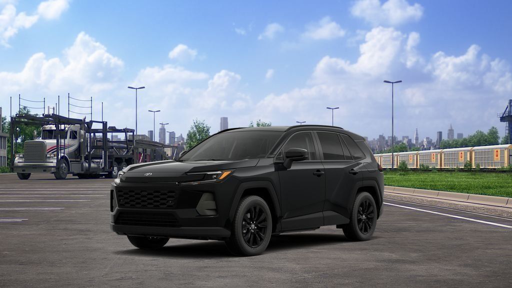 Midnight Black Metallic 2026 Toyota RAV4 SUV / Crossover All-Wheel Drive Continuously Variable Transmission