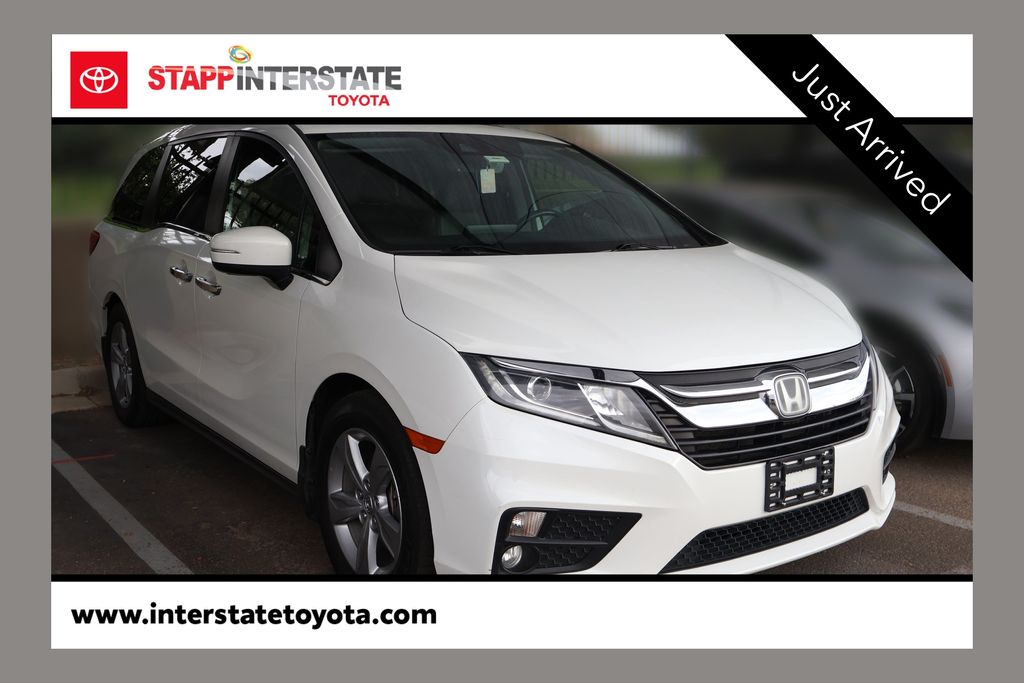 Platinum White Pearl 2020 Honda Odyssey Minivan Front-Wheel Drive Automatic