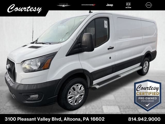 Oxford White 2024 Ford Transit Cargo Van Rear-Wheel Drive