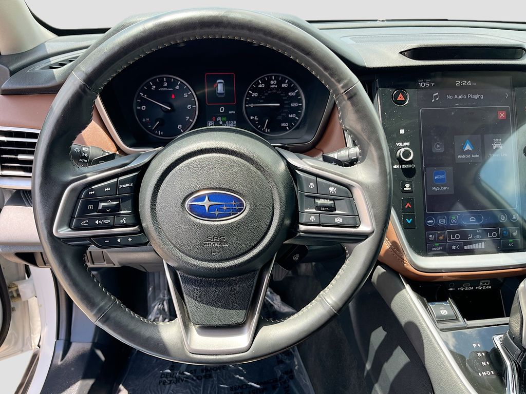 2025 Subaru Outback Touring XT White at Classic Elite Chevrolet Sugar Land