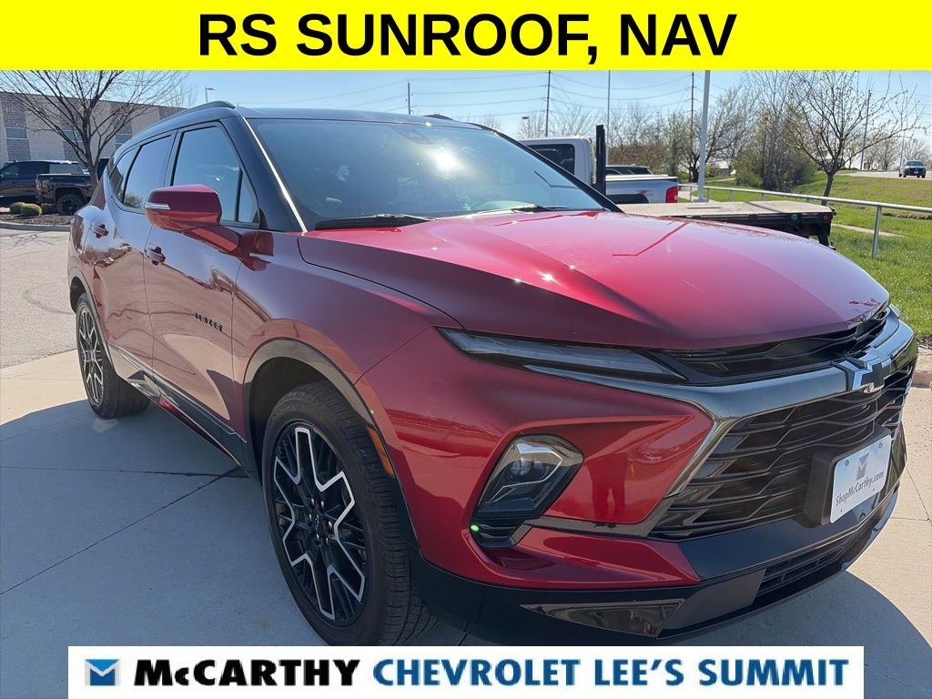 Used 2025 Chevrolet Blazer RS with VIN 3GNKBERS0SS173394 for sale in Kansas City