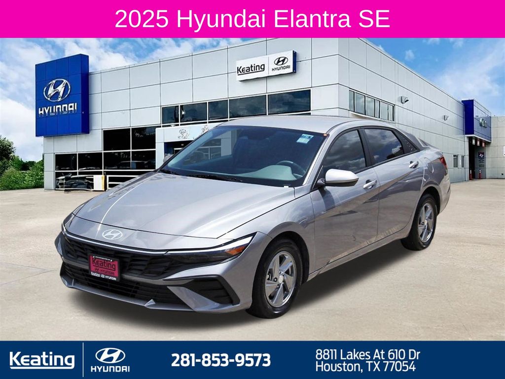 Fluid Metal 2025 Hyundai Elantra Sedan Front-Wheel Drive Continuously Variable Transmission