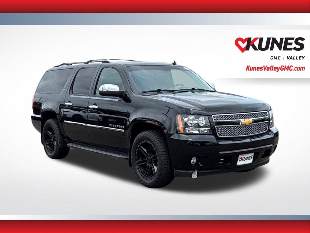 Black 2013 Chevrolet Suburban SUV / Crossover Four-Wheel Drive 6-Speed Automatic Overdrive