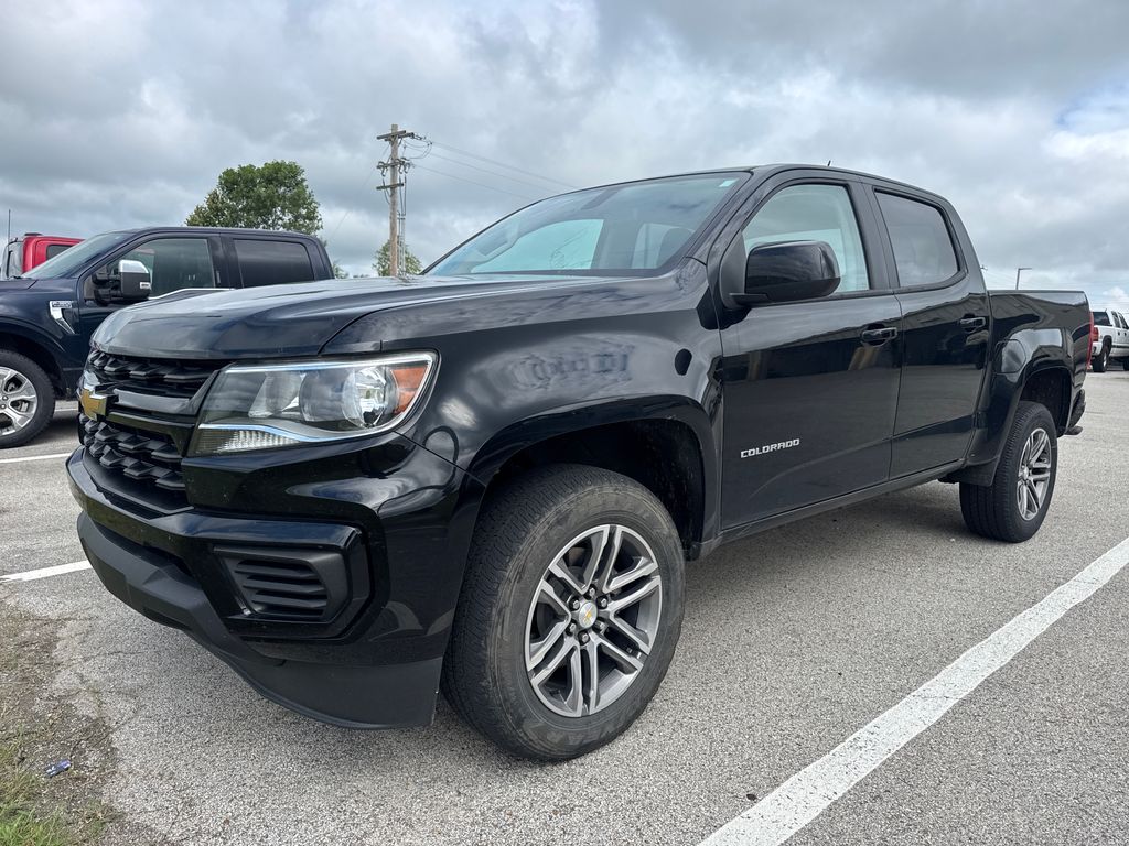 Black 2021 Chevrolet Colorado Pickup Truck 4X2 8-Speed Automatic