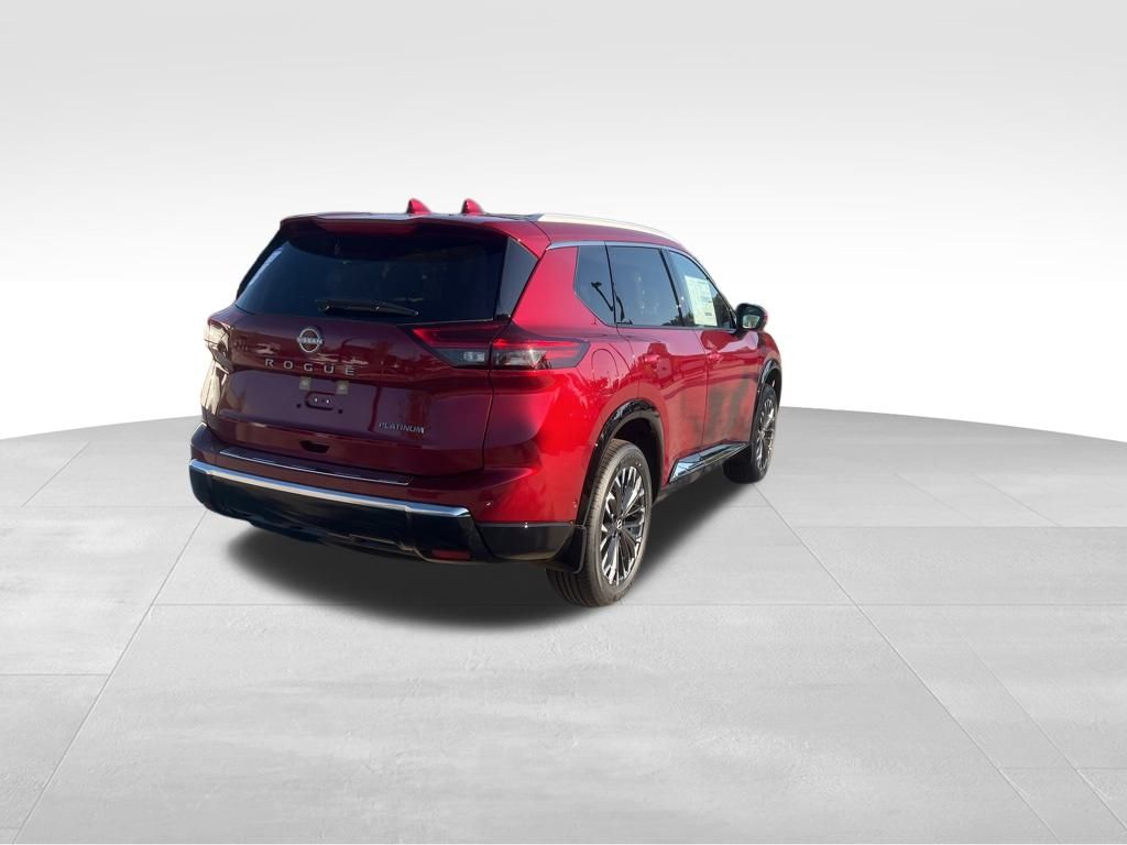 2025 Scarlet Ember Tintcoat Nissan Rogue Platinum FWD SUV