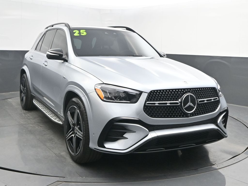 Cirrus Silver Metallic 2025 Mercedes-Benz GLE 450e 4MATIC SUV / Crossover All-Wheel Drive 9-Speed Automatic