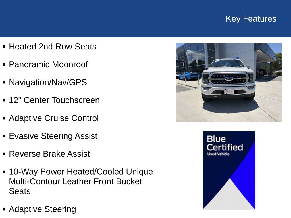2022 Ford F-150 Platinum