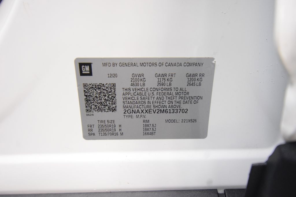 used 2021 Chevrolet Equinox car, priced at $17,100