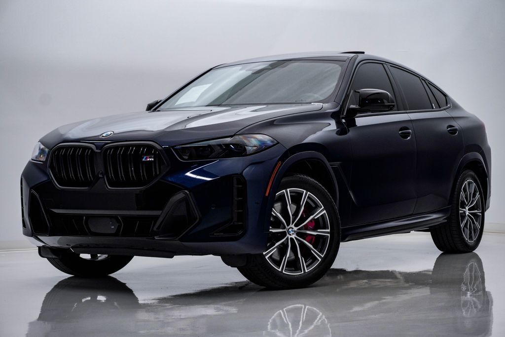 Tanzanite Blue II Met 2025 BMW X6 SUV / Crossover All-Wheel Drive 8-Speed Automatic