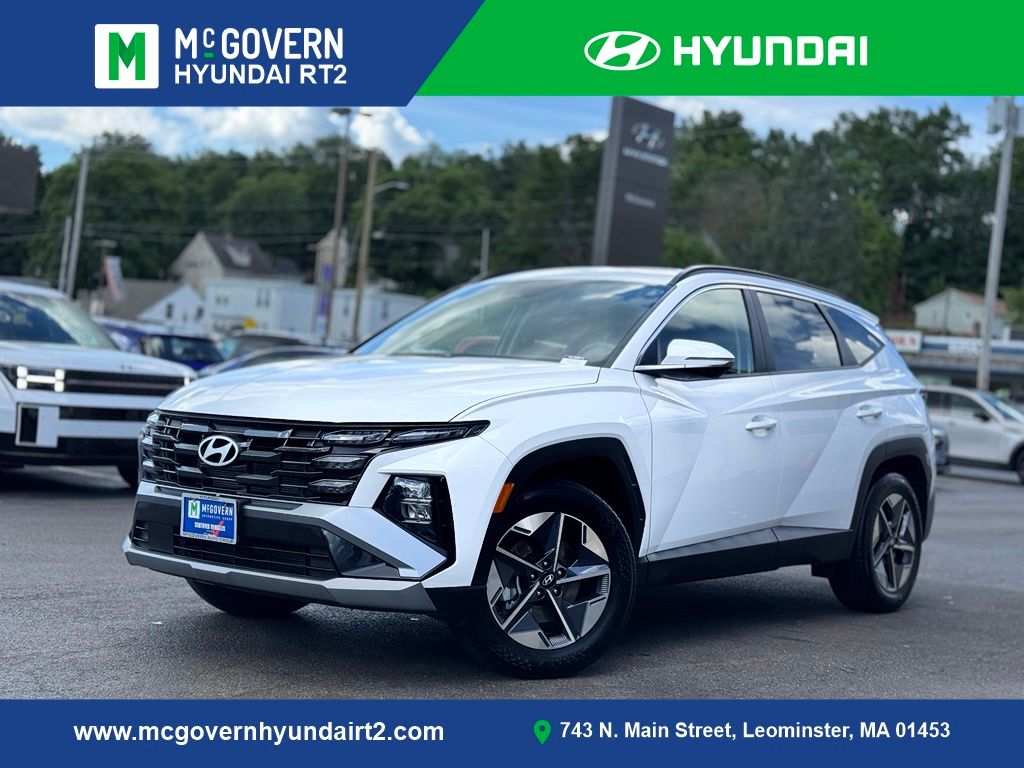 White Pearl 2026 Hyundai Tucson SUV / Crossover All-Wheel Drive 8-Speed Automatic