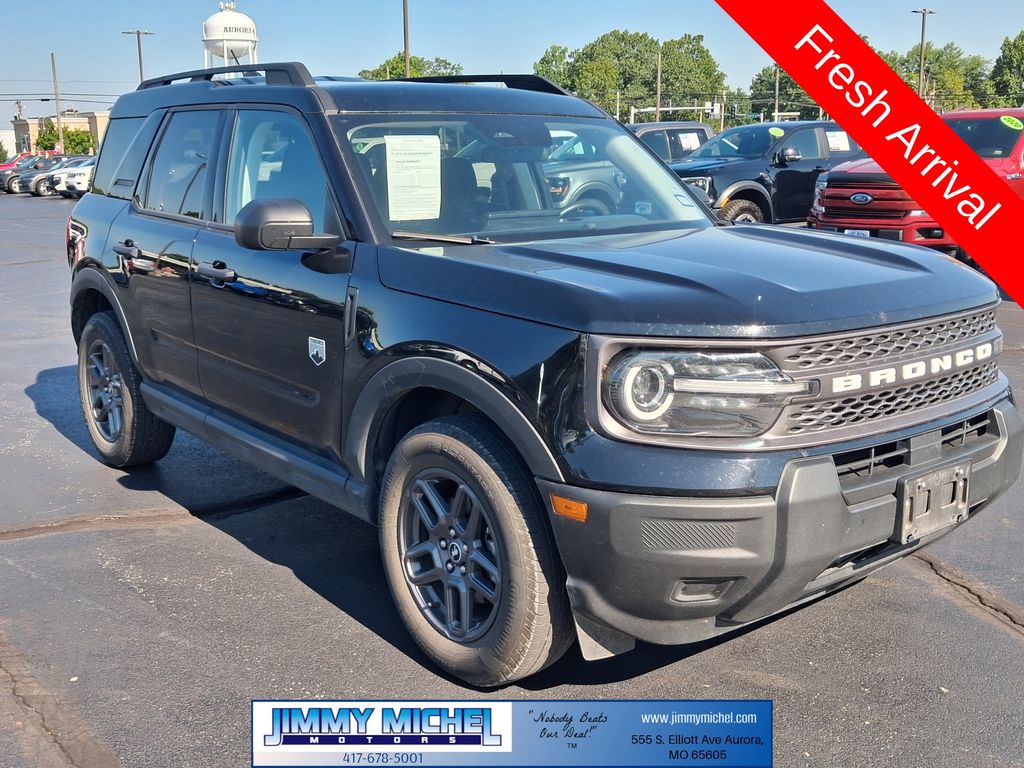 Shadow Black 2025 Ford Bronco Sport SUV / Crossover All-Wheel Drive 8-Speed Automatic