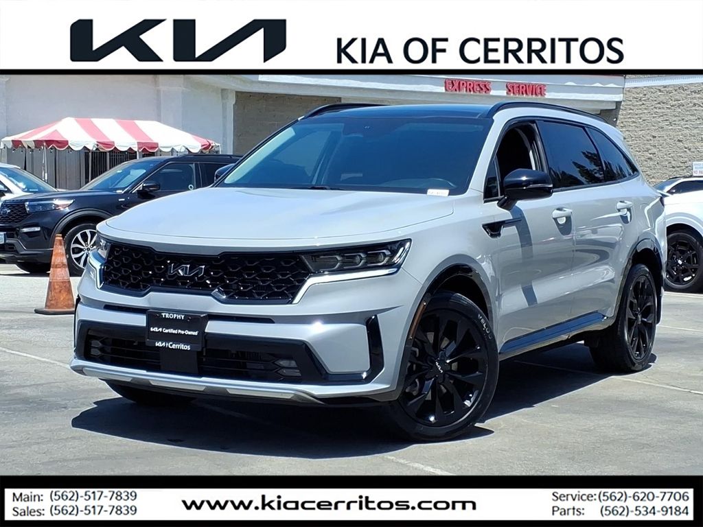 Wolf Gray 2023 Kia Sorento SX FWD SUV / Crossover Front-Wheel Drive 8-Speed Dual Clutch