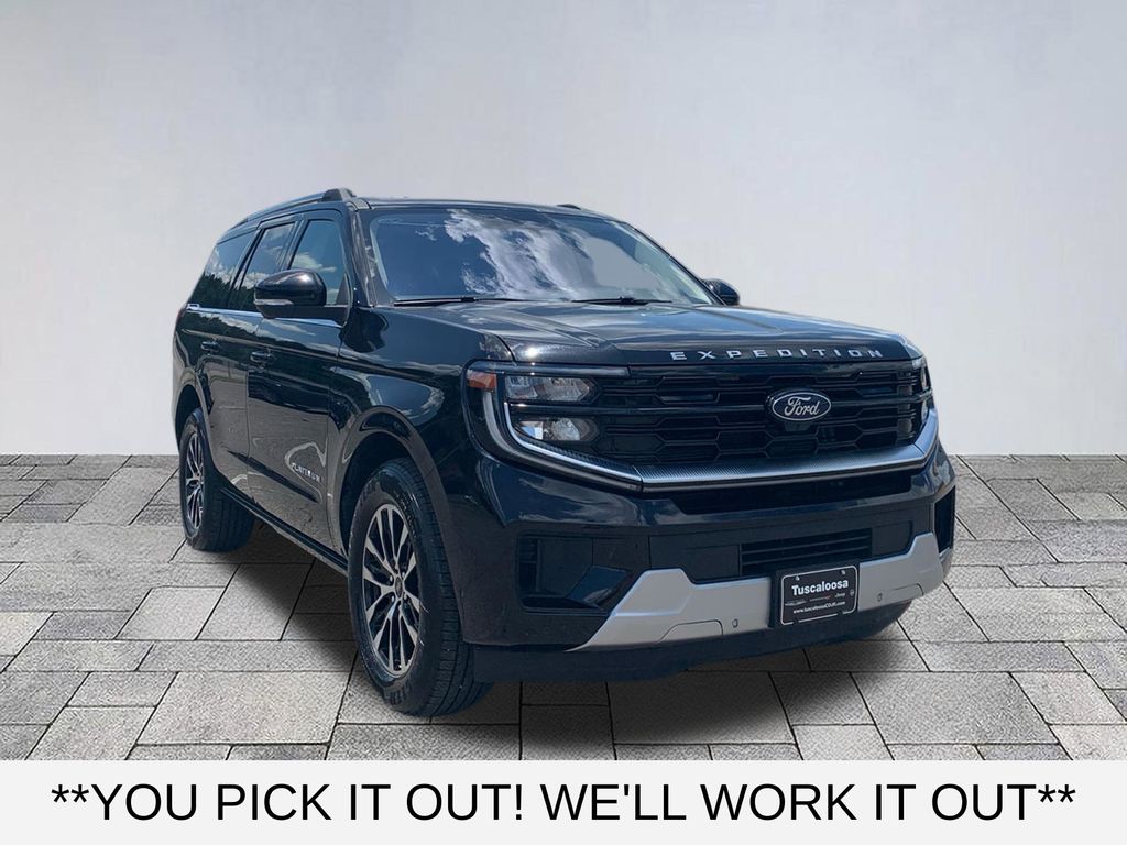 Black Metallic 2025 Ford Expedition SUV / Crossover Four-Wheel Drive Automatic