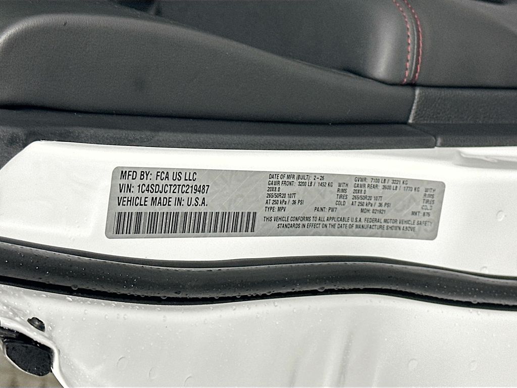 New 2026 White Dodge GT Premium image 19