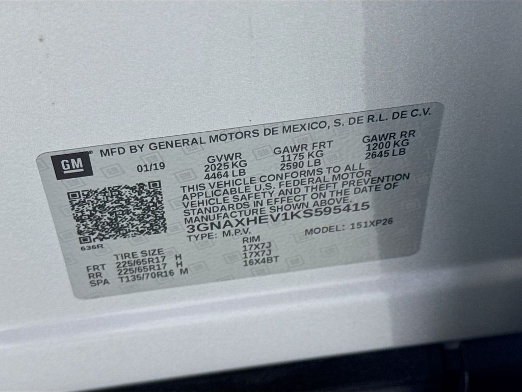 Used Car 2019 Chevrolet Equinox  Ls For Sale Under $20,000 In Austin, Texas