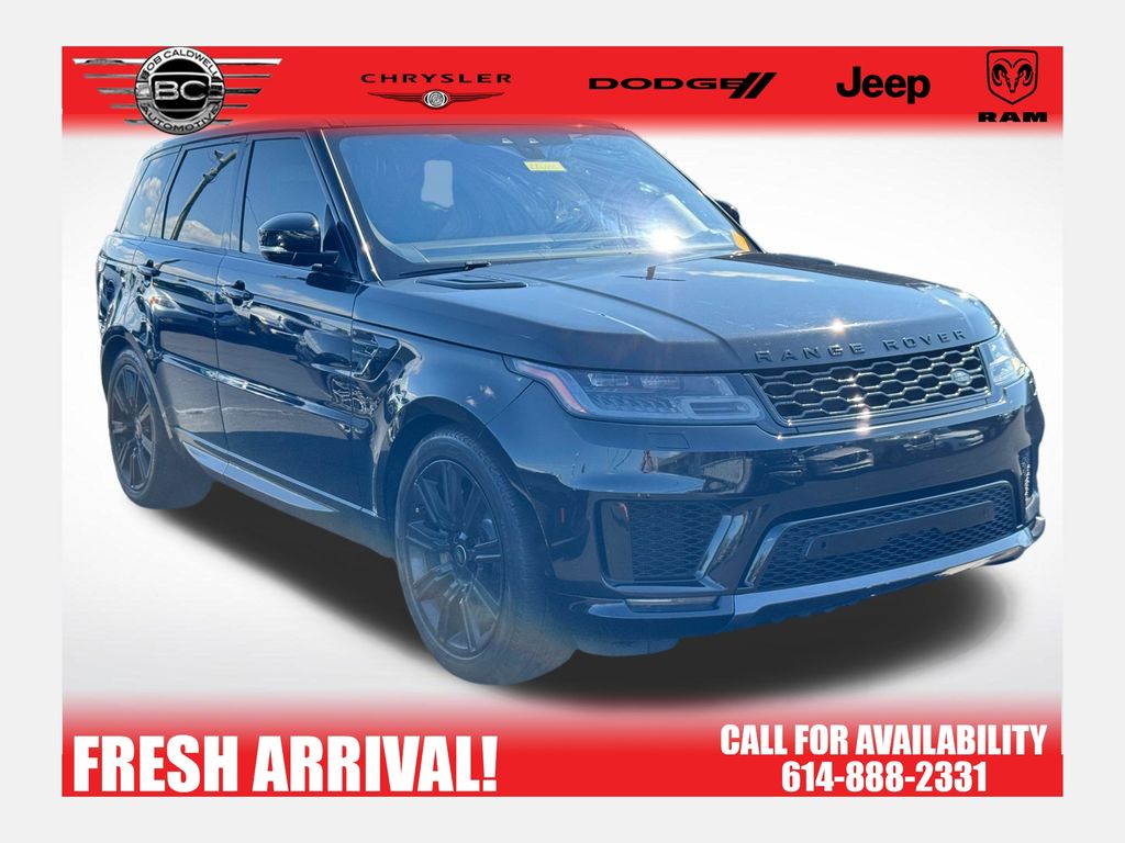 Santorini Black Metallic 2021 Land Rover Range Rover Sport SUV / Crossover All-Wheel Drive 8-Speed Automatic