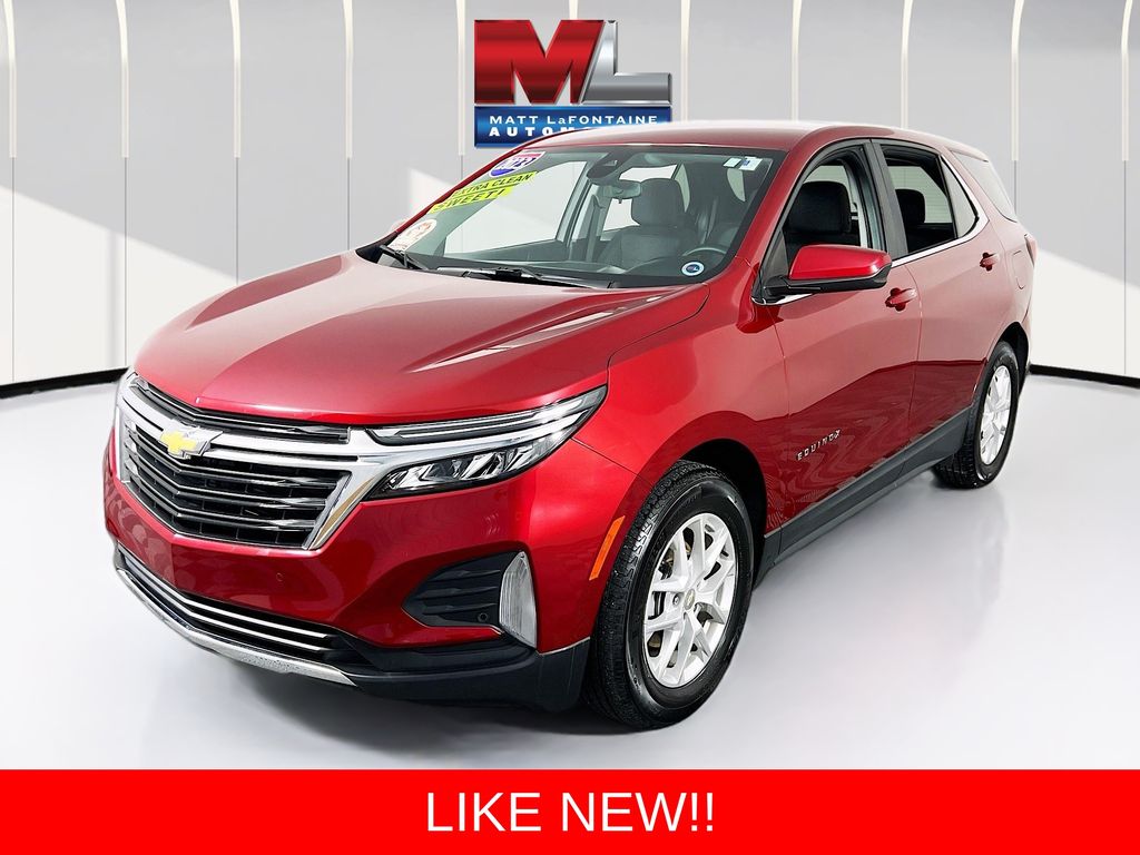Radiant Red 2023 Chevrolet Equinox LT FWD with 1LT SUV / Crossover Front-Wheel Drive 6-Speed Automatic Overdrive