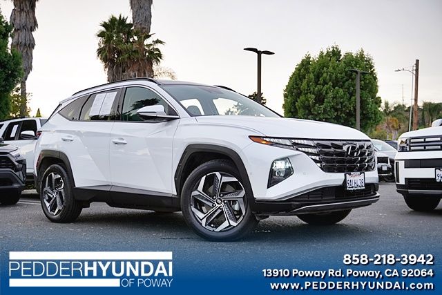 White Pearl 2022 Hyundai Tucson Hybrid Plug-In SUV / Crossover All-Wheel Drive 6-Speed Automatic