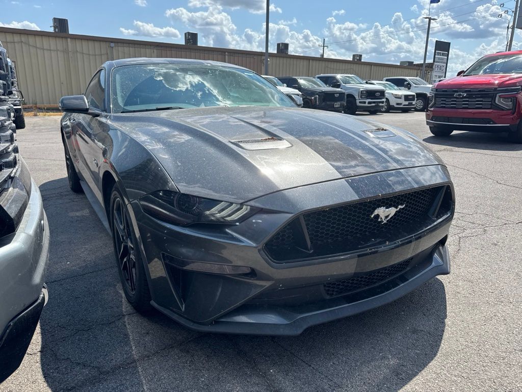 Gray (Magnetic) 2020 Ford Mustang Coupe Rear-Wheel Drive Automatic